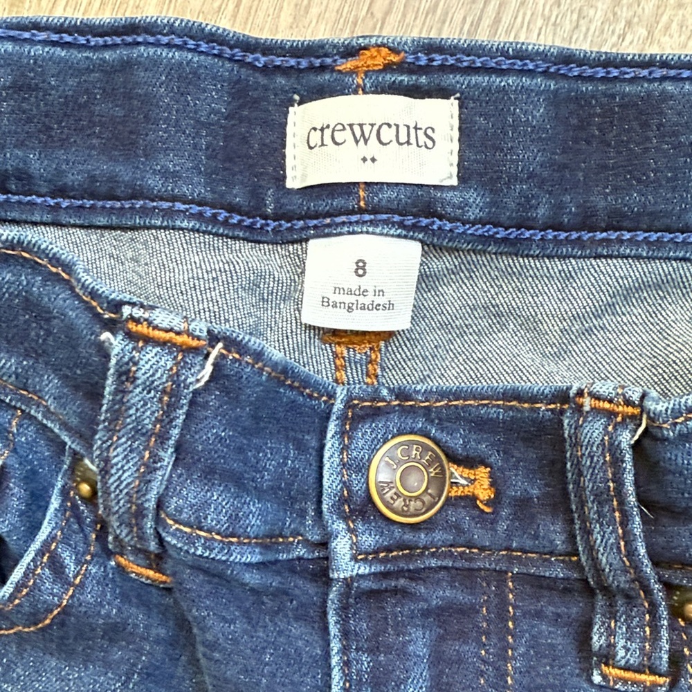 J. Crew Factory Kids Denim Jeans in Deep Blue